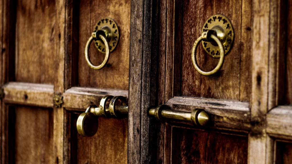 brass barn door hardware