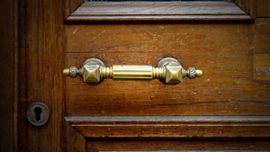 brass barn door hardware